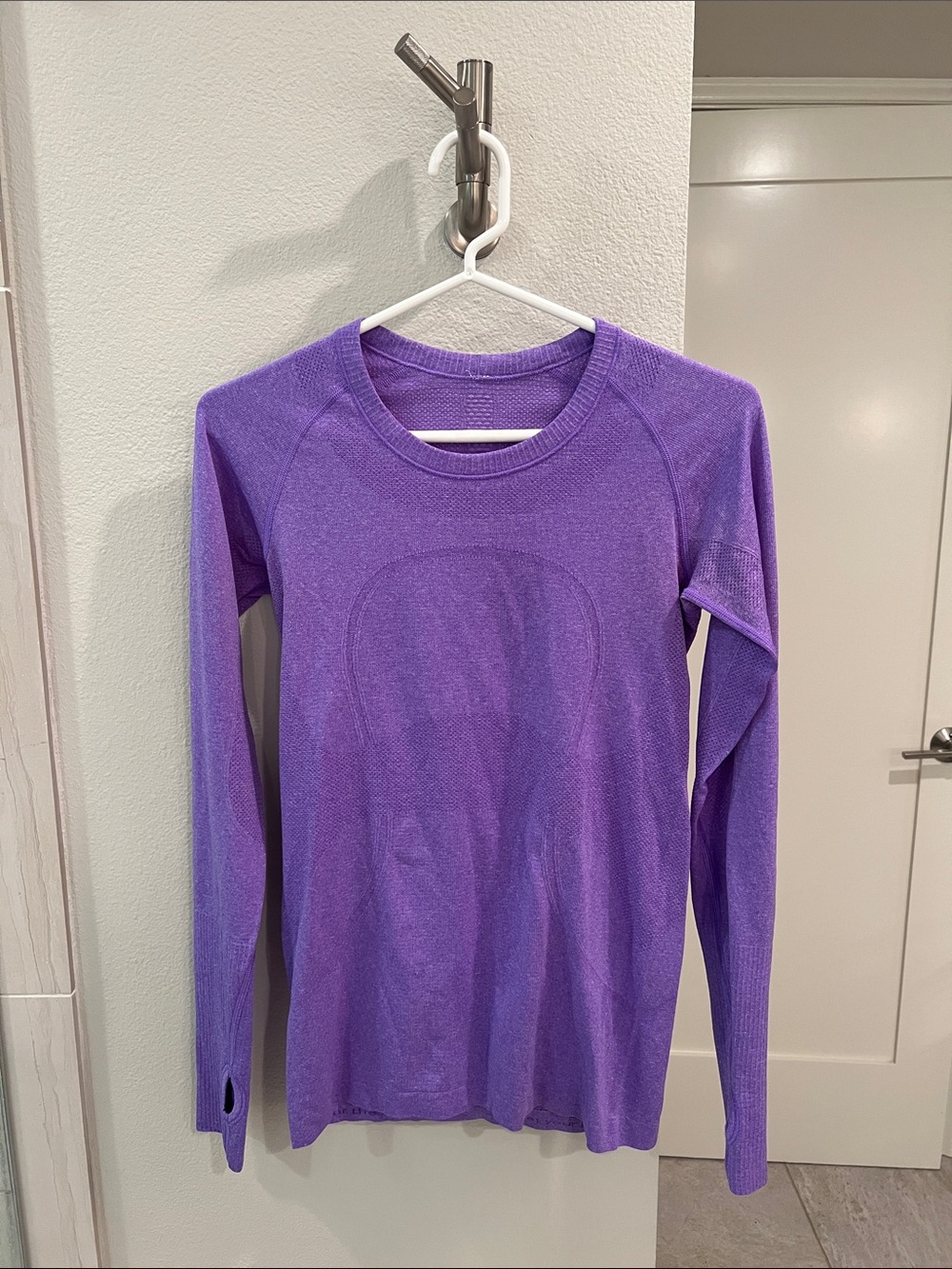 lululemon athletica Purple Long-Sleeve Crew Top